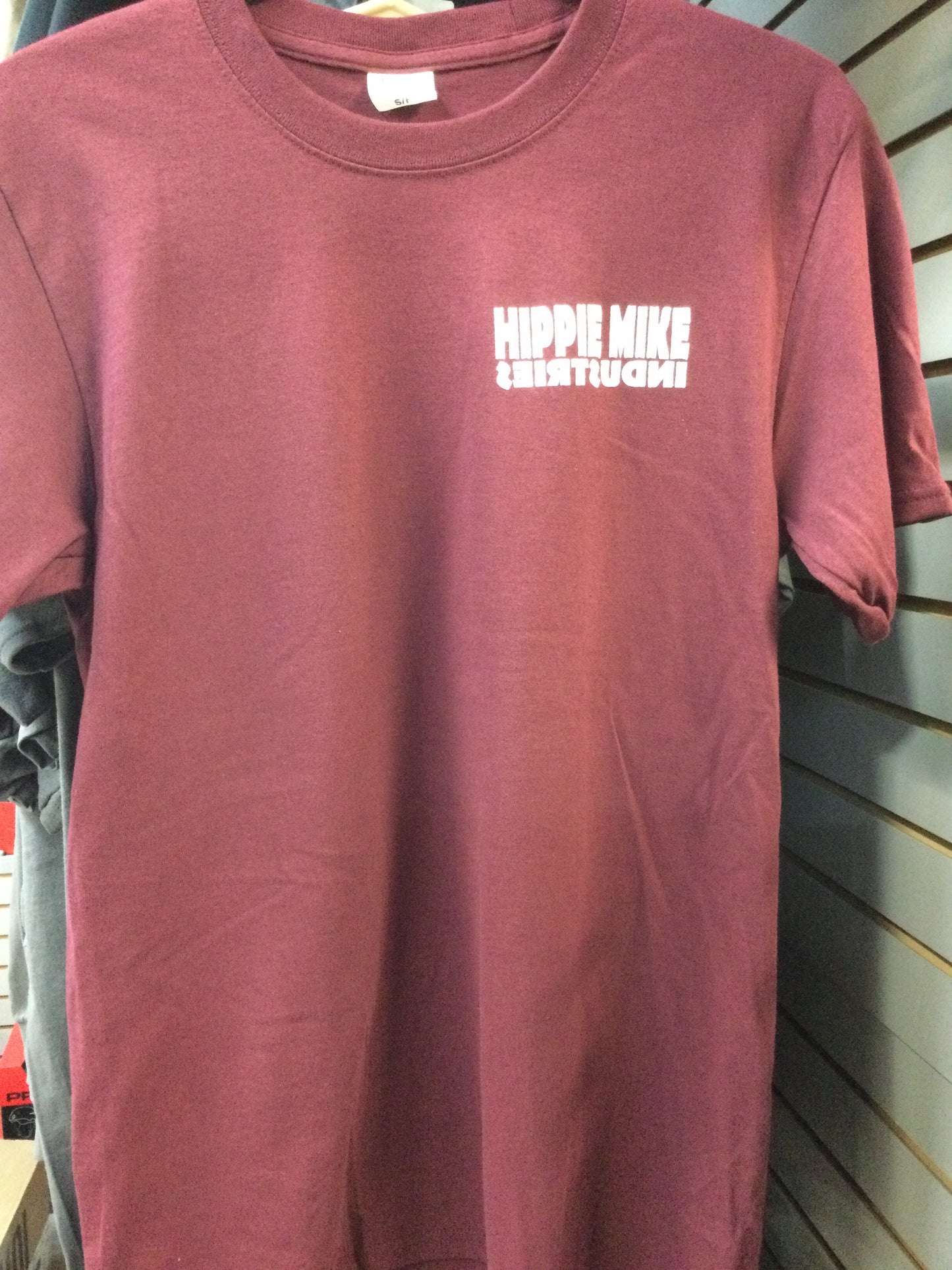 HMI Hippie Mike Industries Tshirt- Small Breast Print