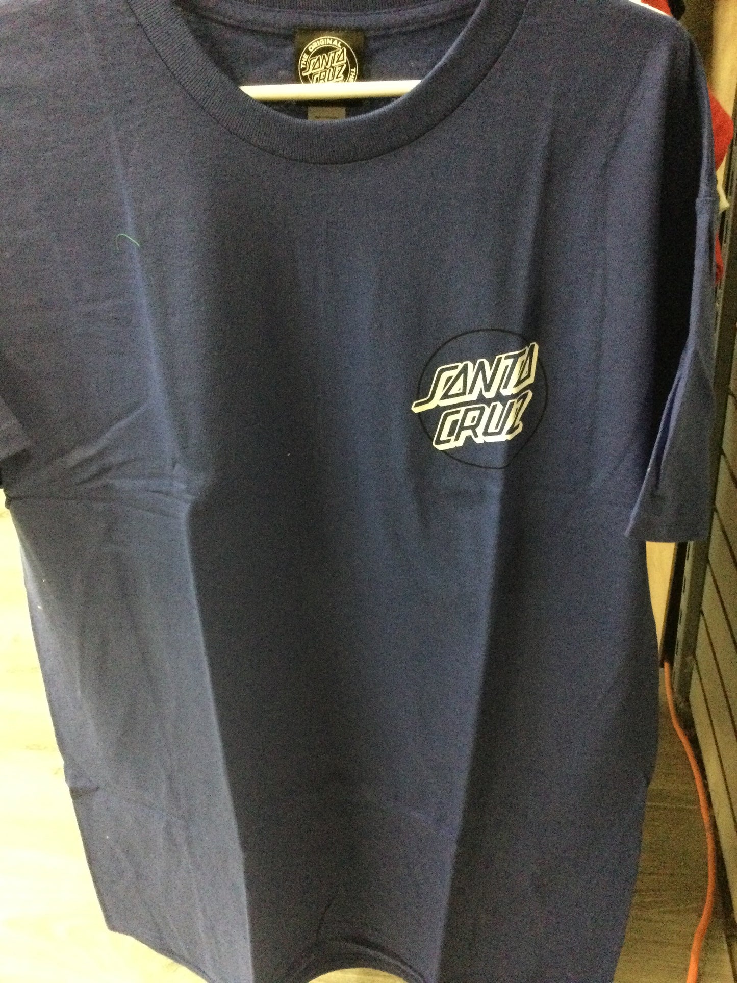 Santa Cruz -Blue Large Tee