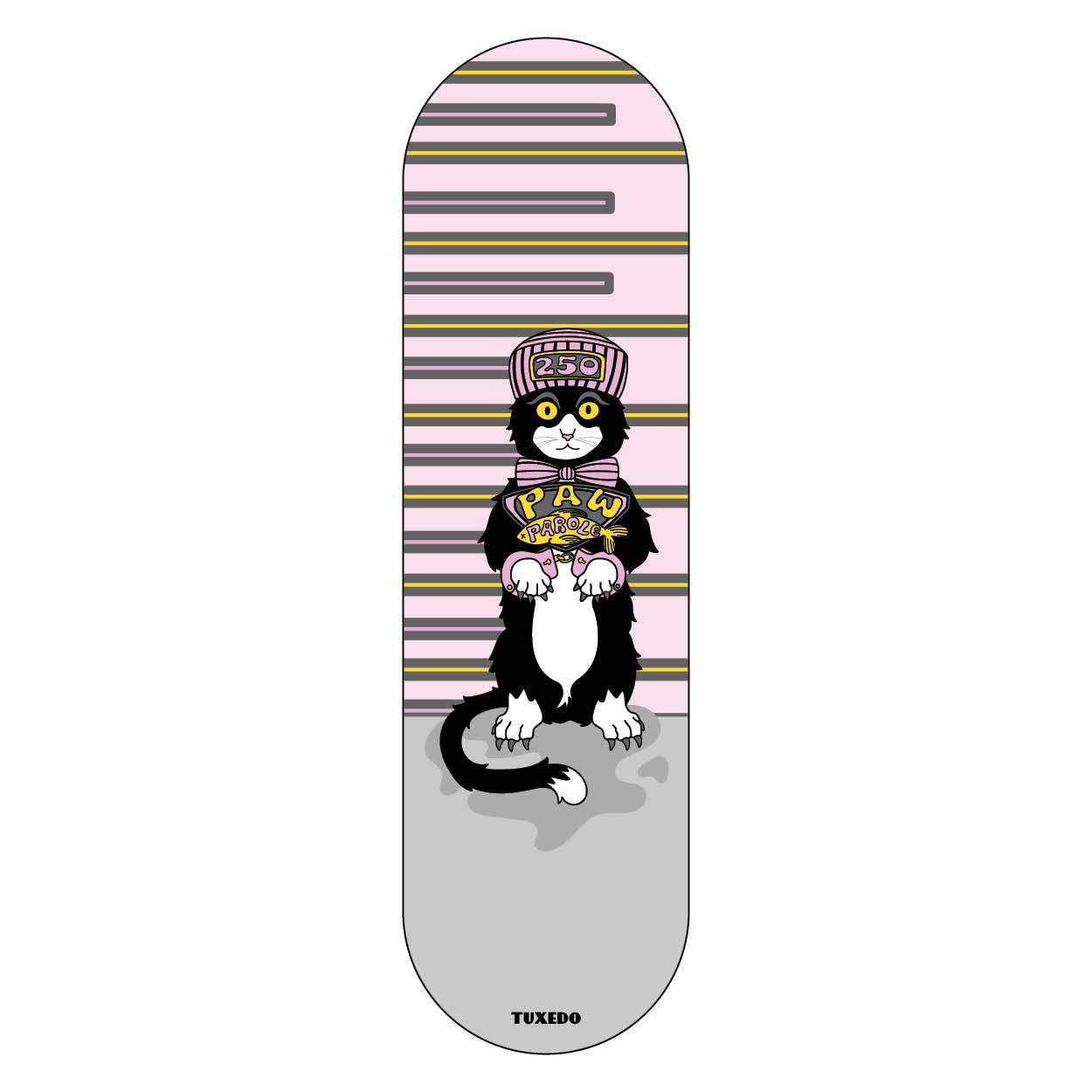 Tuxedo Skateboards - Paw Parole