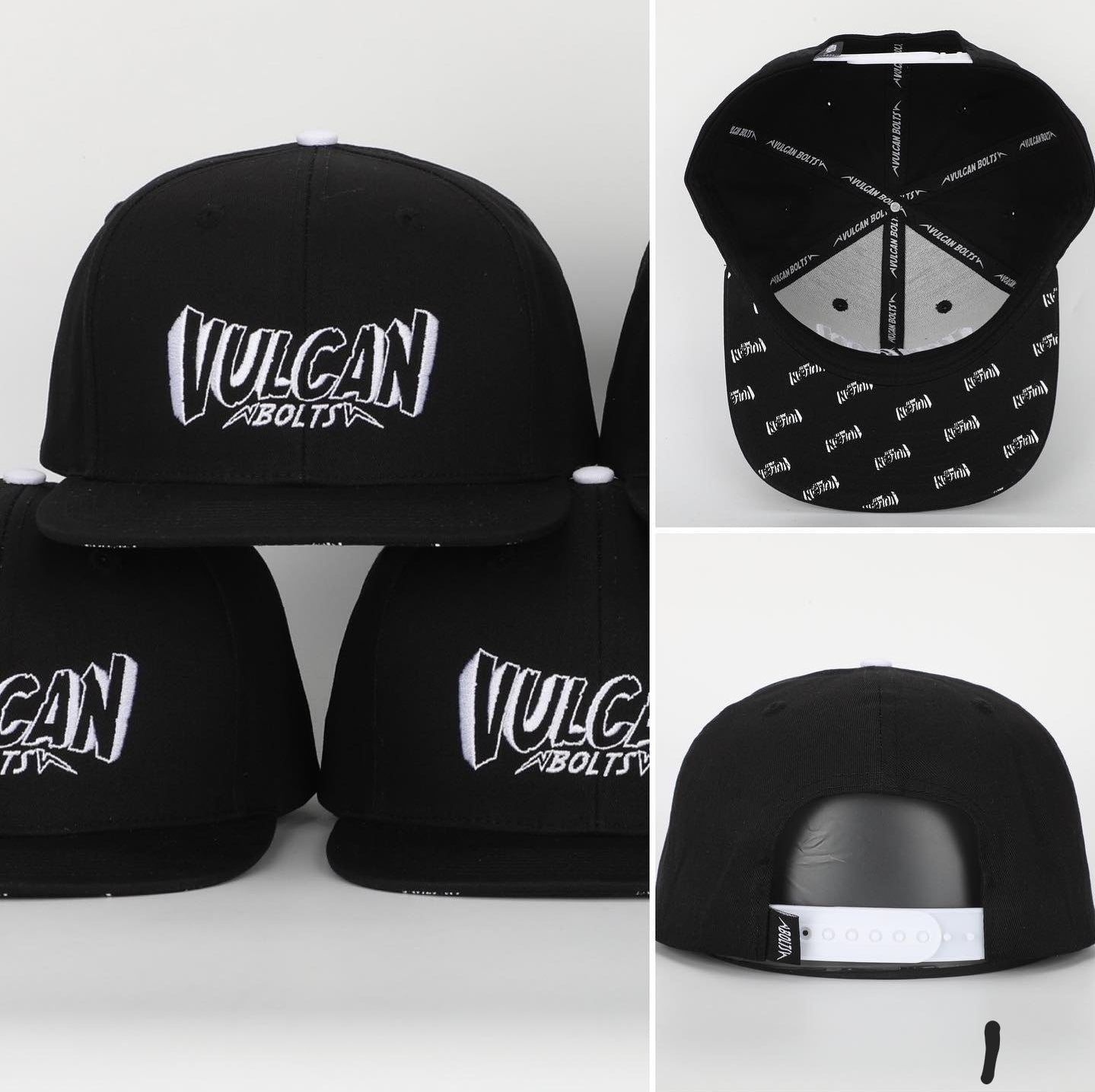 Vulcan Bolts - Modern snap back