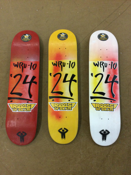 WRU x Devil's Toy Skateboard Deck