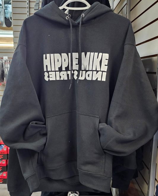 Hippie Mike Industries - Pull Over Hoodie - Black/White