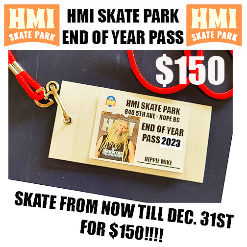 HMI Skate Park - End Of Year Pass 2025