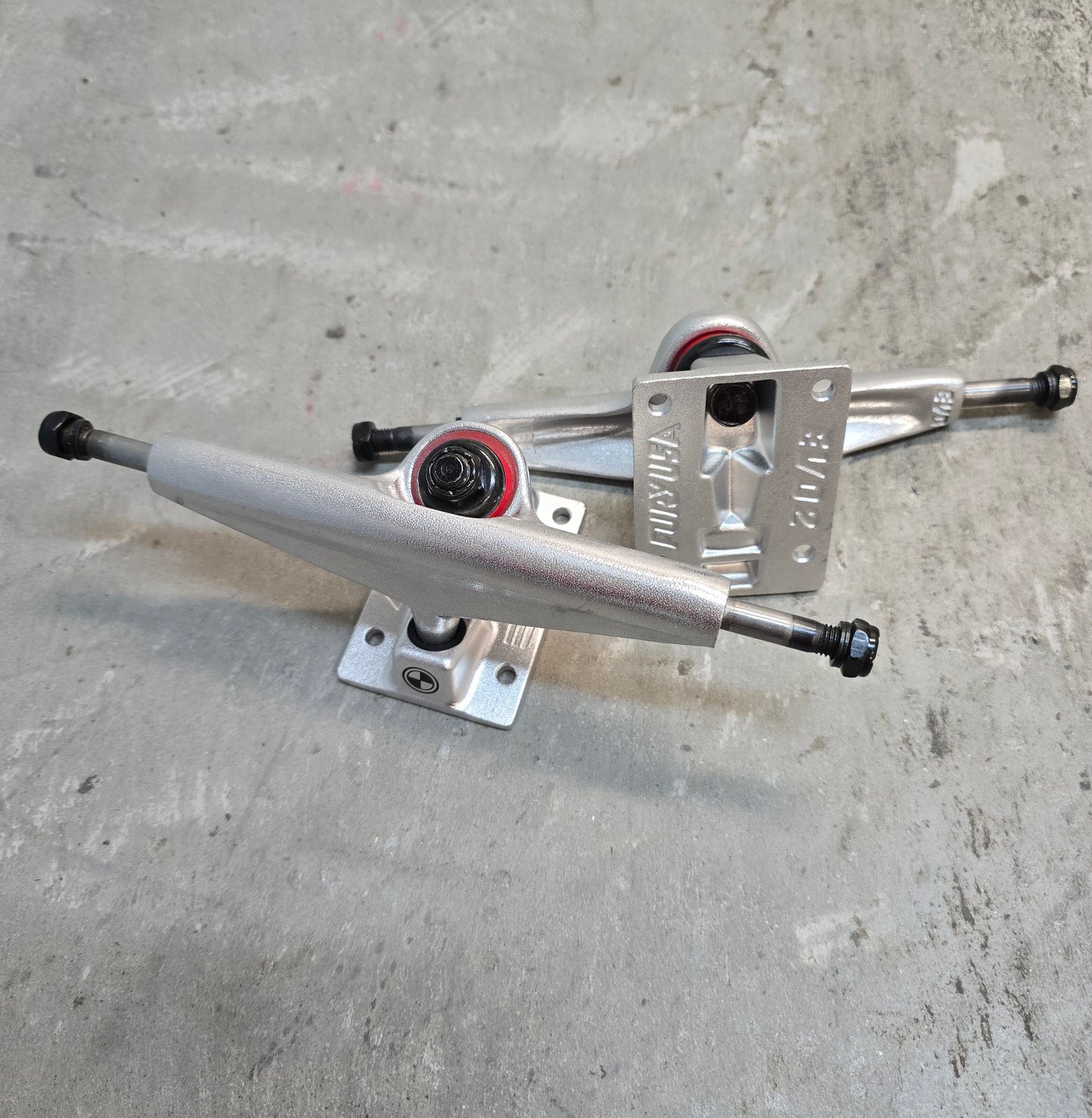 Fury Trucks Evo2 Raw-Silver