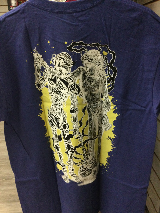 Santa Cruz -Blue Large Tee