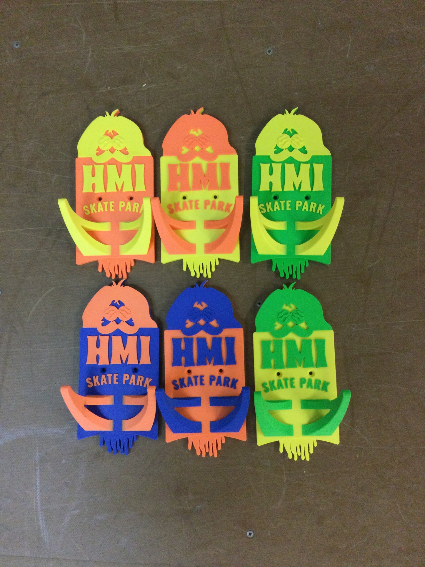 HMI Skateboard Hangers - Miscellaneous colors