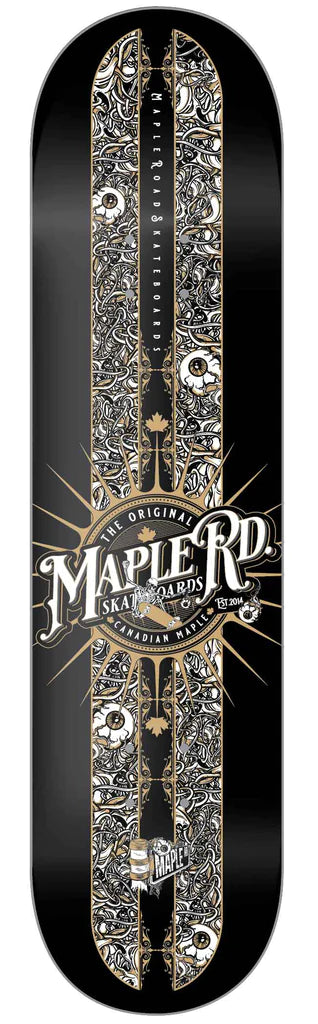 Maple Road Skateboards - Doodle GOLD