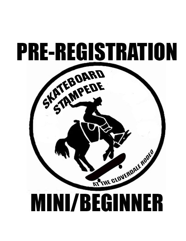 SKATEBOARD STAMPEDE CONTEST REGISTRATION 2025
