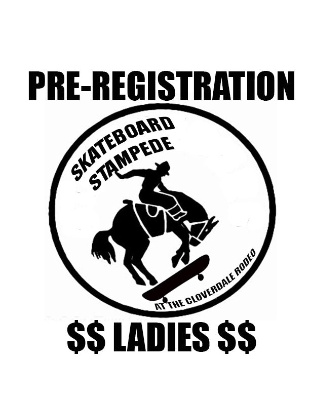 SKATEBOARD STAMPEDE CONTEST REGISTRATION 2025
