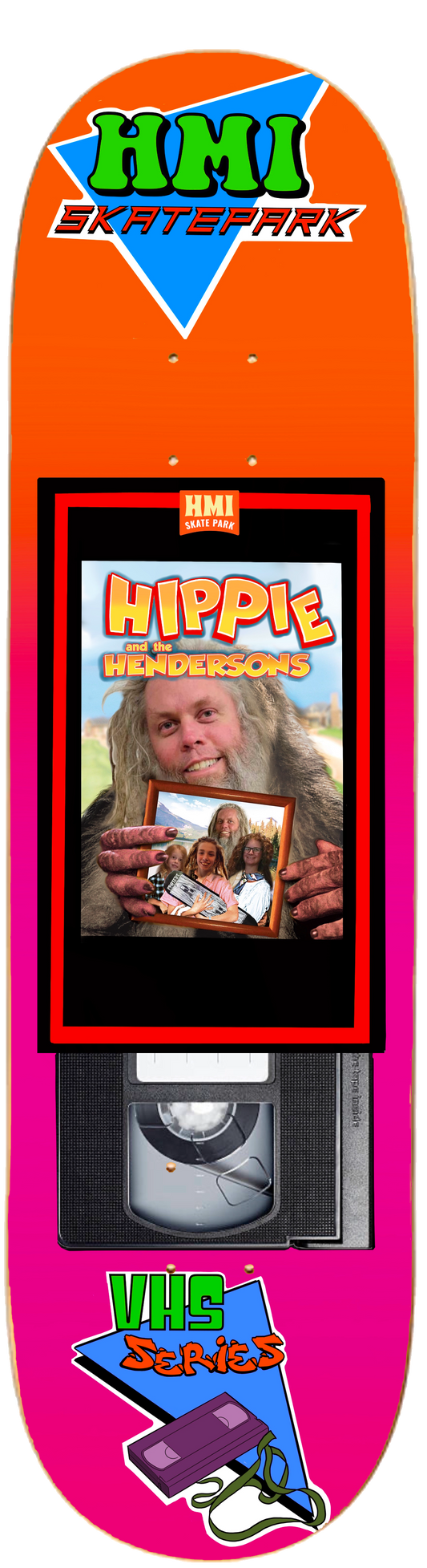 HMI Skateboards - Hippie and the Hendersons