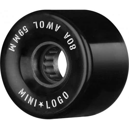 Mini Logo AWOL wheels Black 59mm 80A