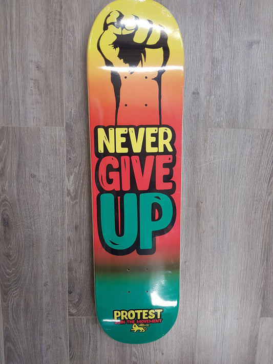 Protest Never Give Up Deck