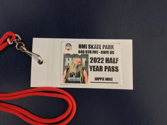 Half Year pass - HMI Skatepark - 2023